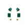 Kit Brinco Collors Green Ouro Vintage